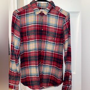 slim fit flannel